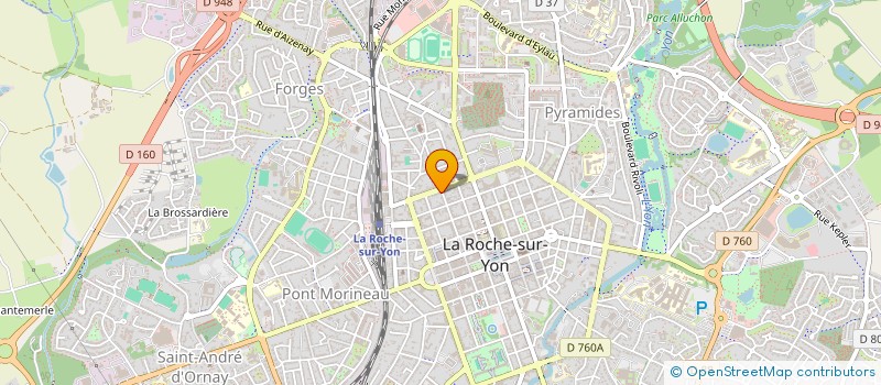 localisation de l'entreprise FINANC ATLANTIQUE SERVICES TRANSPORTS à LA ROCHE-SUR-YON