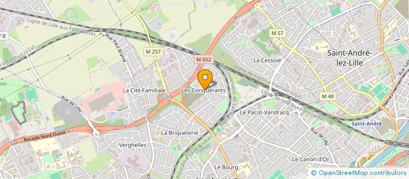 localisation de l'entreprise FINANC DOMAINE ERMITAGE A LAMBERSART à LAMBERSART