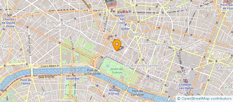 localisation de l'entreprise FINANCE 2000  PARIS