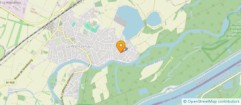 localisation de l'entreprise FINANCE 33  LA WANTZENAU