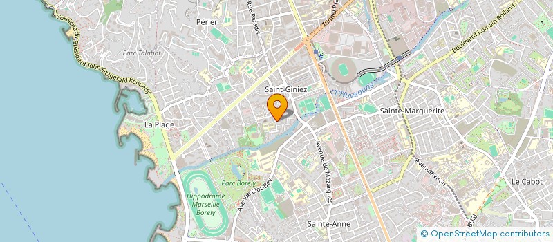 localisation de l'entreprise FINANCE & à MARSEILLE