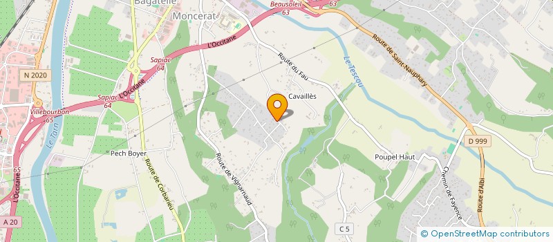 localisation de l'entreprise FINANCE AUTO QUERCY  MONTAUBAN