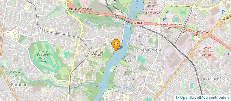 localisation de l'entreprise FINANCE AVENIR à NANTES