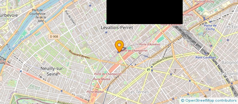 localisation de l'entreprise FINANCE BASKET COMMUNICATION à LEVALLOIS-PERRET