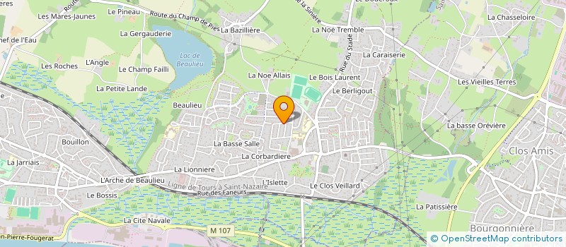 localisation de l'entreprise FINANCE.CO HOLDING à COUERON