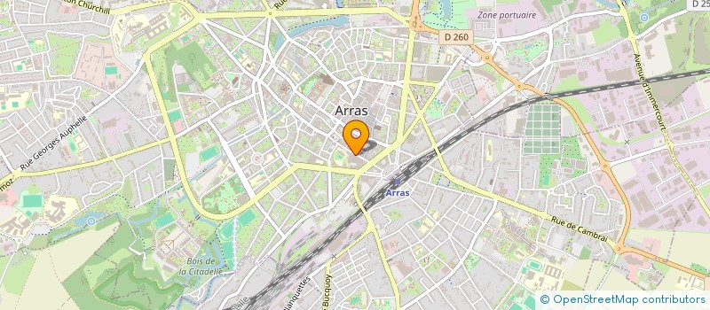 localisation de l'entreprise FINANCE COMMERCE EXPANSION  FICOMEX à ARRAS