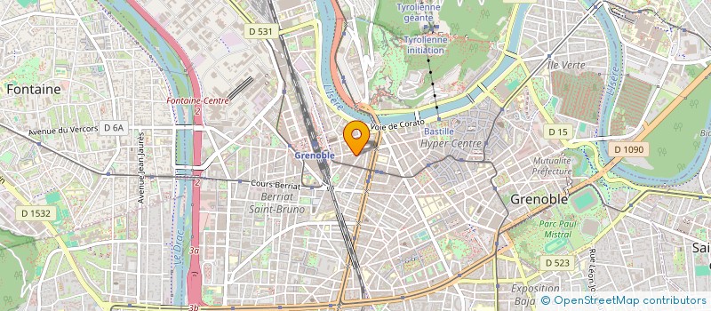 localisation de l'entreprise FINANCE CONSEIL INVESTISSEMENT SNC  GRENOBLE