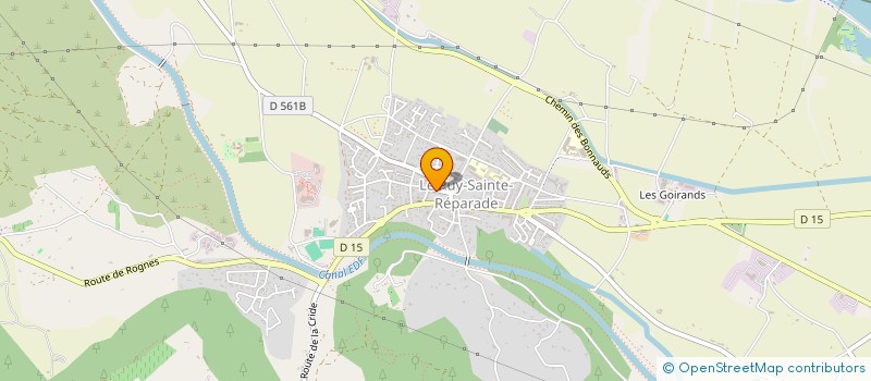 localisation de l'entreprise FINANCE CONSEIL PATRIMOINE - COMPAGNIE FINANCIERE COLBERT EN ABREGE F C P à LE PUY-SAINTE-REPARADE