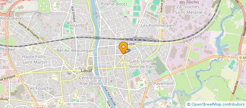 localisation de l'entreprise FINANCE CONSO INVESTIMMO à LAVAL