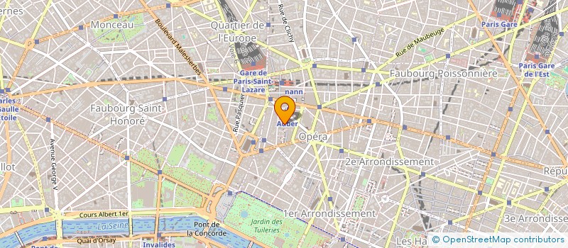 localisation de l'entreprise FINANCE CONSULT à PARIS