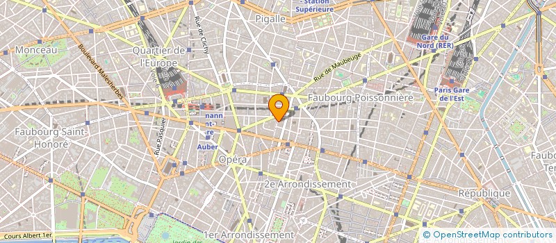 localisation de l'entreprise FINANCE CONSULTANTS à PARIS