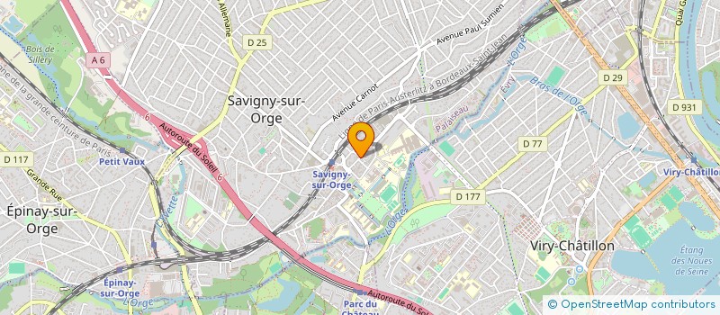 localisation de l'entreprise FINANCE CONSULTING à SAVIGNY-SUR-ORGE