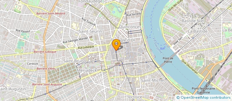 localisation de l'entreprise FINANCE CORPUS à BORDEAUX
