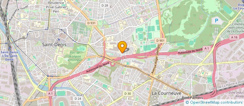 localisation de l'entreprise FINANCE CREDITS à SAINT-DENIS