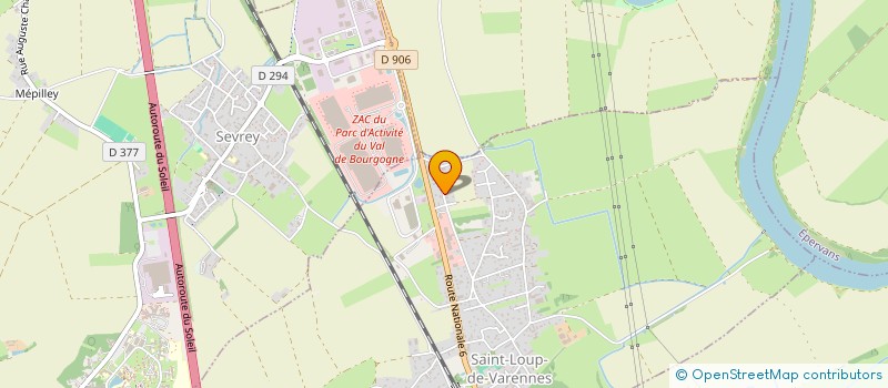 localisation de l'entreprise FINANCE ET CONSEILS INVESTISSEMENTS 21  SAINT-LOUP-DE-VARENNES