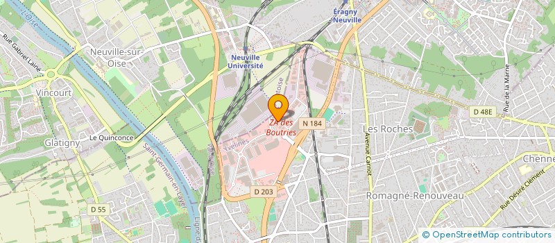 localisation de l'entreprise FINANCE ET PATRIMOINE CONCEPT  CONFLANS-SAINTE-HONORINE