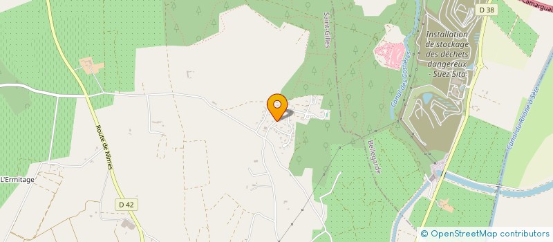 localisation de l'entreprise FINANCE-GARINO  SAINT-GILLES