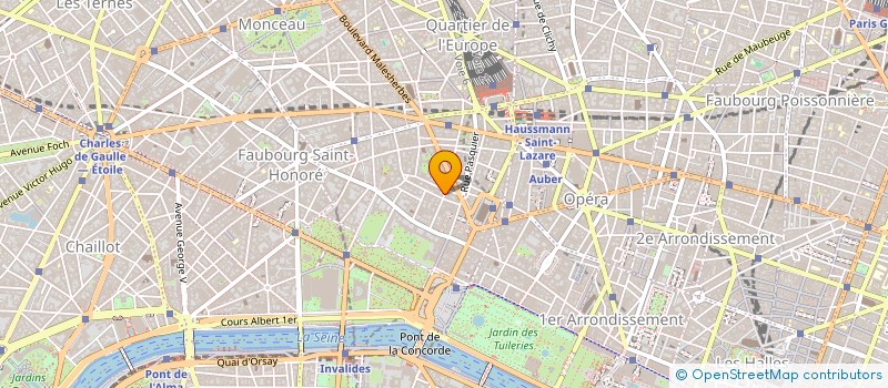 localisation de l'entreprise FINANCE GESTION COMPTABILITE à PARIS
