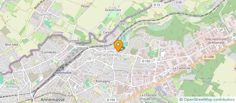 localisation de l'entreprise FINANCE IMMO  VILLE-LA-GRAND