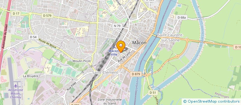 localisation de l'entreprise FINANCE IMMOBILIER CONSEIL à MACON