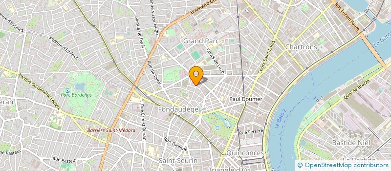 localisation de l'entreprise FINANCE IMMOBILIER REMI EHRHART  BORDEAUX