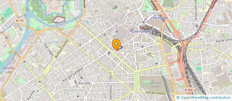 localisation de l'entreprise FINANCE IMMOBILIERE INGENIERIE à LILLE