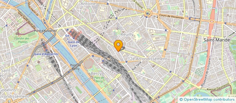 localisation de l'entreprise FINANCE@IMPACT  PARIS