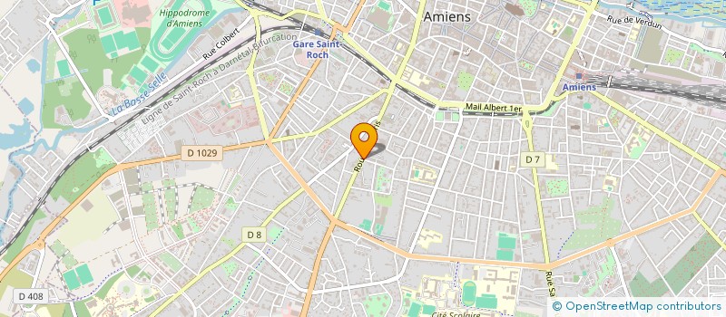 localisation de l'entreprise FINANCE IN' à AMIENS