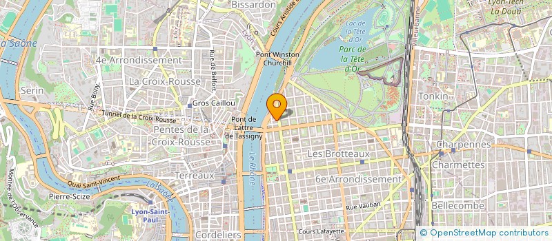 localisation de l'entreprise FINANCE INVEST IMMO HOLDING à LYON 6EME