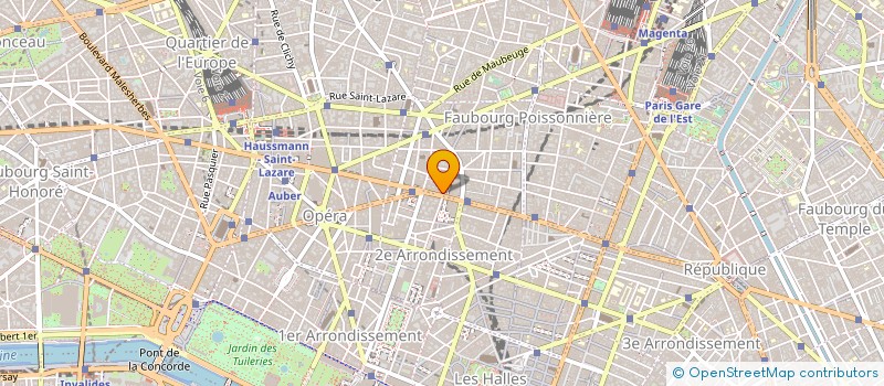 localisation de l'entreprise FINANCE INVESTISSEMENT IMMOBILIER  PARIS