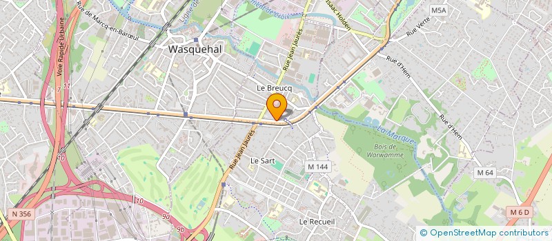 localisation de l'entreprise FINANCE INVESTISSEMENT IMMOBILIER à SAINT-ANDRE-LEZ-LILLE