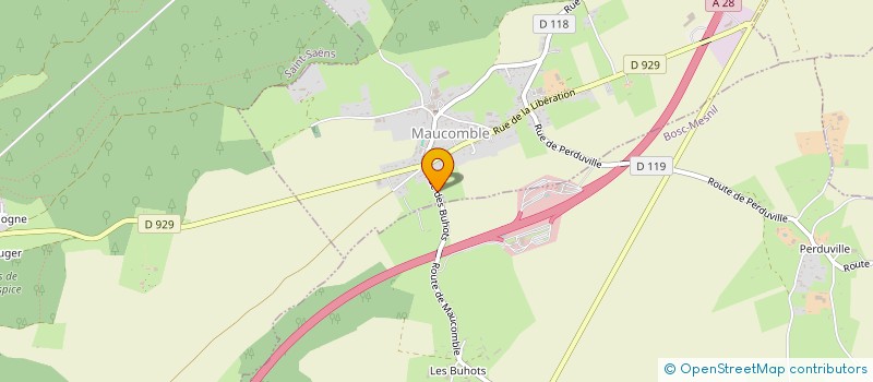 localisation de l'entreprise FINANCE INVESTISSEMENT INFORMATIQUE  BOSC-MESNIL