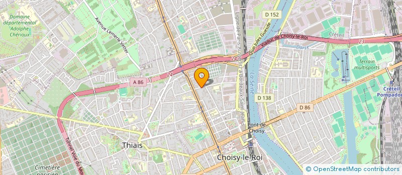 localisation de l'entreprise FINANCE LOGIK TECHNOLOGY  MAUREPAS