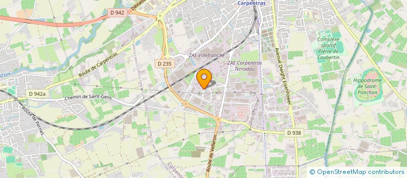 localisation de l'entreprise FINANCE MAJESTERO  CARPENTRAS