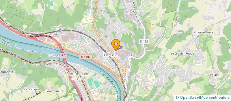 localisation de l'entreprise FINANCE MARCHE INDUSTRIE- CONSEILS à VIENNE