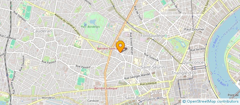 localisation de l'entreprise FINANCE PATRIMOINE INVESTISSEMENT  BORDEAUX