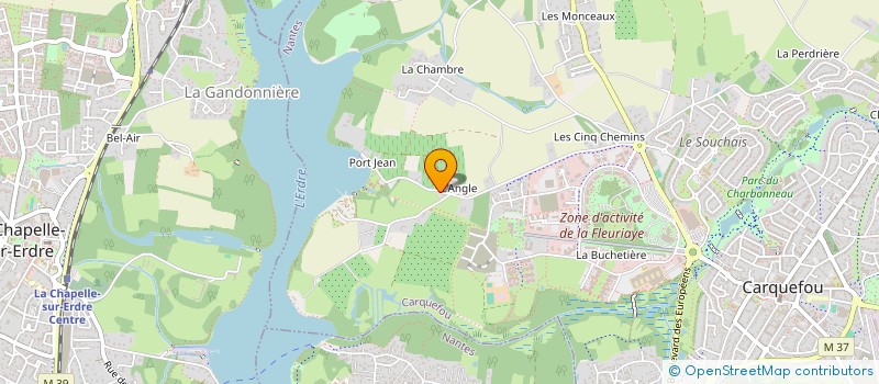 localisation de l'entreprise FINANCE PESLIER  CARQUEFOU