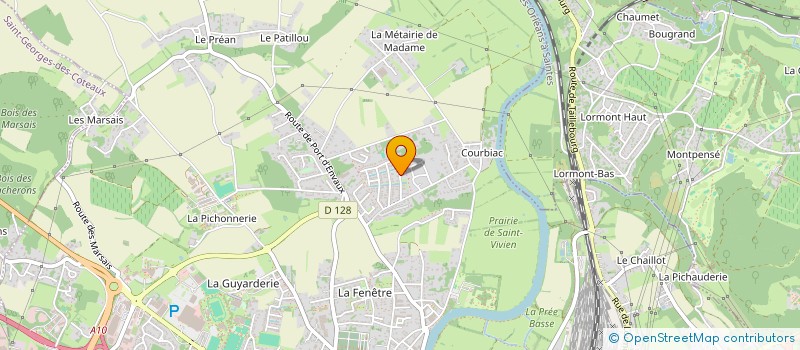 localisation de l'entreprise FINANCEMENT, CONSEILS, ASSISTANCE  SAINTES