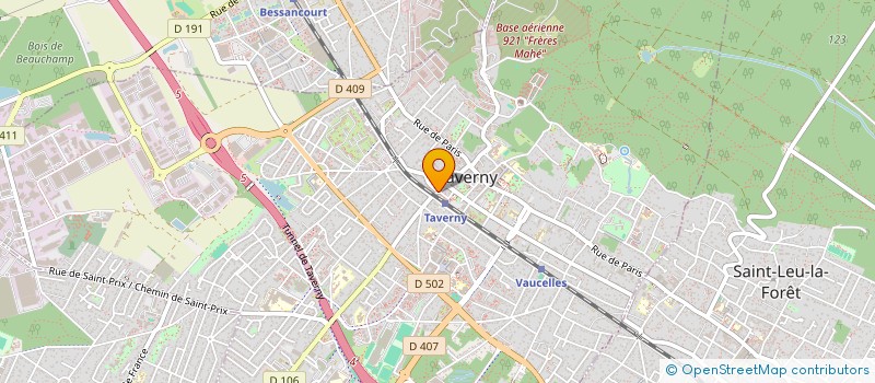 localisation de l'entreprise FINANCEMENT D'UN PROJET IMMOBILIER à TAVERNY