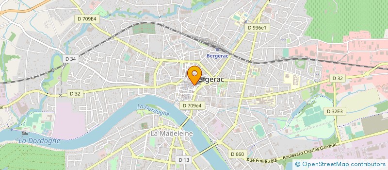 localisation de l'entreprise FINANCEMENT DE COMMERCE FIDECO à BERGERAC