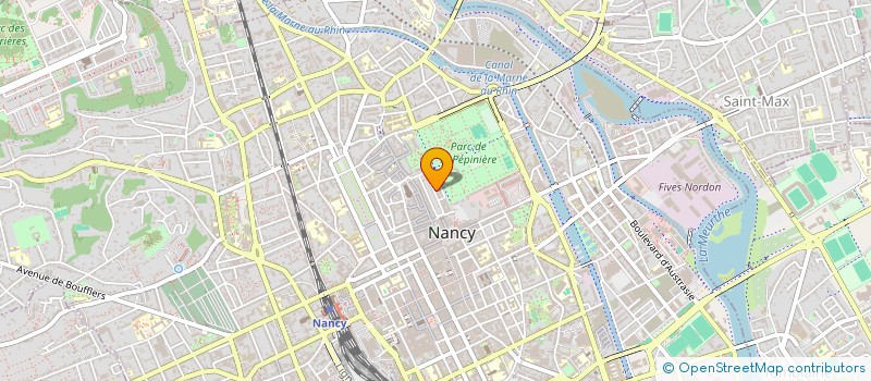 localisation de l'entreprise FINANCEMENT EXPERTISE CONSEIL à NANCY