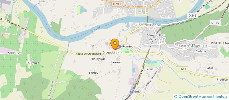localisation de l'entreprise FINANCEMENT SERVICE AUTO à SAINT-SYLVESTRE-SUR-LOT