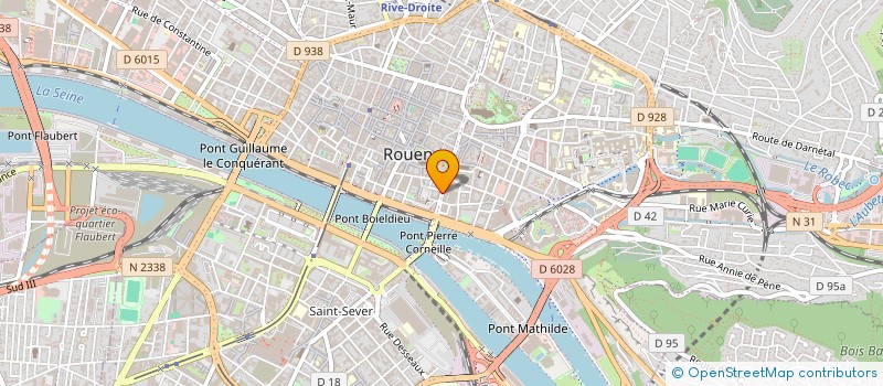 localisation de l'entreprise FINANCEMENT VOTRE à ROUEN
