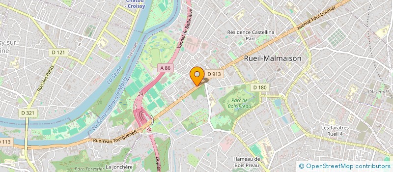localisation de l'entreprise FINANCEMENTS ET SERVICES INTEGRES à RUEIL-MALMAISON