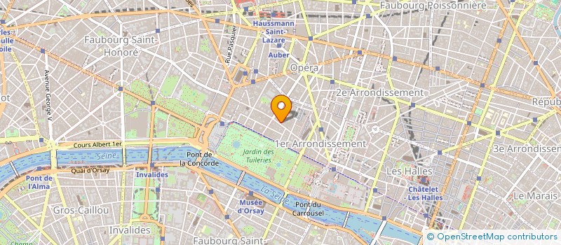 localisation de l'entreprise FINANCES PATRIMOINE ASSOCIES à PARIS