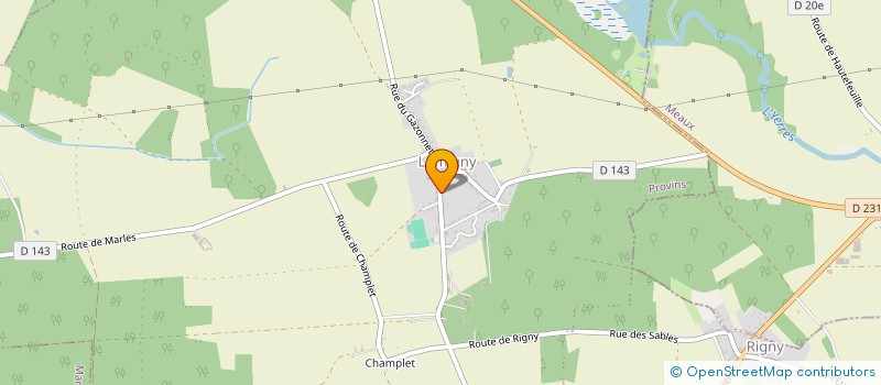 localisation de l'entreprise FINANCES PROJECTYS à LUMIGNY-NESLES-ORMEAUX