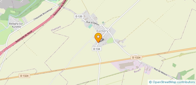 localisation de l'entreprise FINANCEXPERT à BARBERY