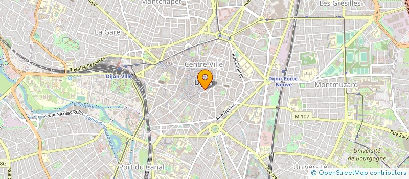 localisation de l'entreprise FINANCIA  DIJON