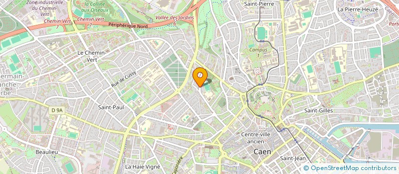 localisation de l'entreprise FINANCIAL ALMP à CAEN