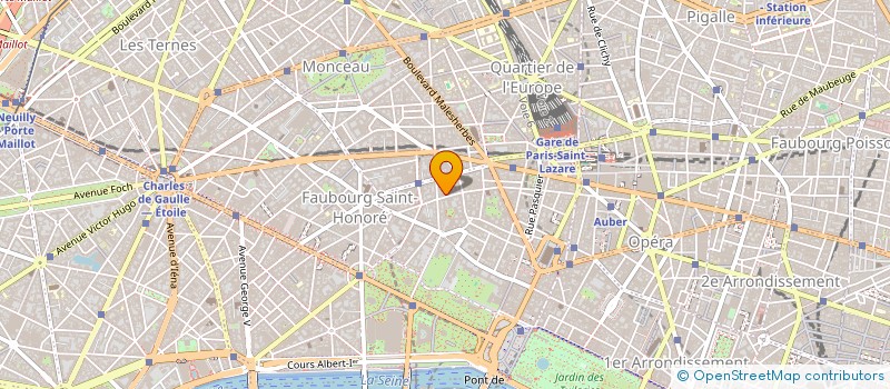 localisation de l'entreprise FINANCIAL & FISCAL CONSULTING (FFC) à PARIS